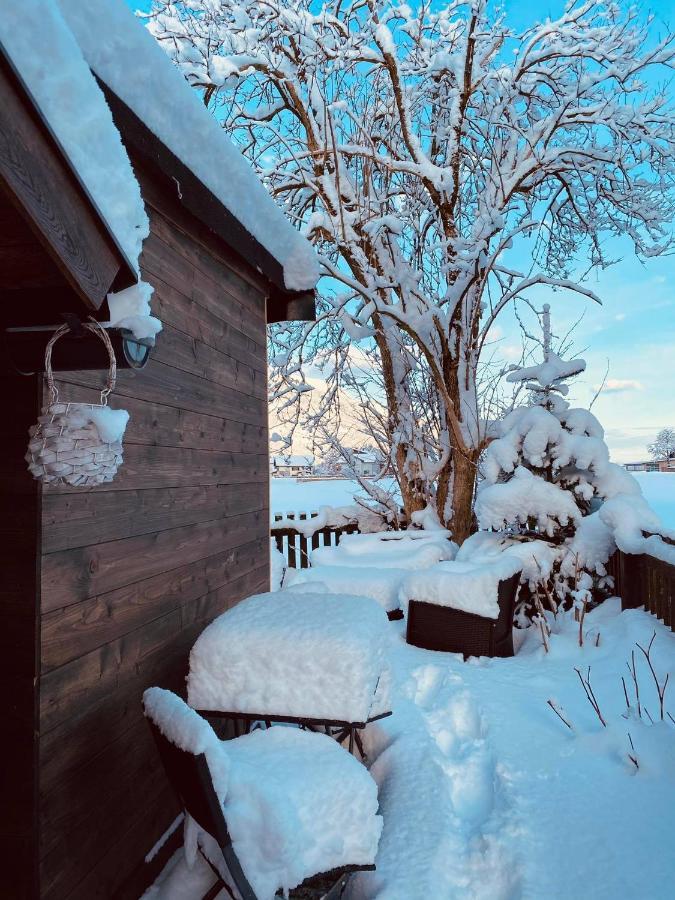 Forest Chalet, 15 Min To Salzburg Olt Town, And Most Beautiful Lakes, Secluded Location, 1,000 Sqm Garden, Mountainview, Panorama Sauna, Bath Whirlpool, Bbq&Bikes&Sunbeds For Free, Up To 10 P Golling an der Salzach Luaran gambar